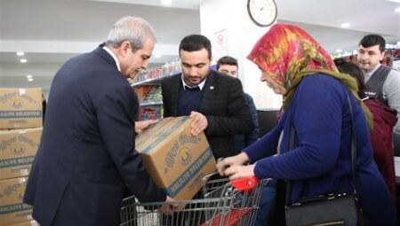 İhtiyaç Sahibi Ailelere Verilen Gıda Yardımları